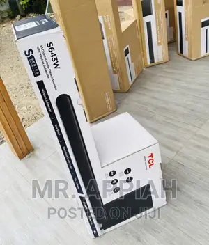 Convenient TCL Bluetooth Sound Bar System(S643W)3.1ch 240W