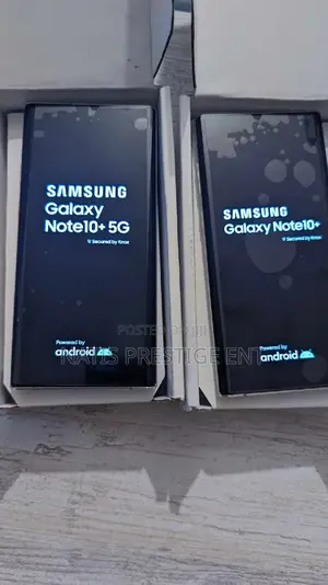 New Samsung Galaxy Note 10 Plus 5G 256 GB Black