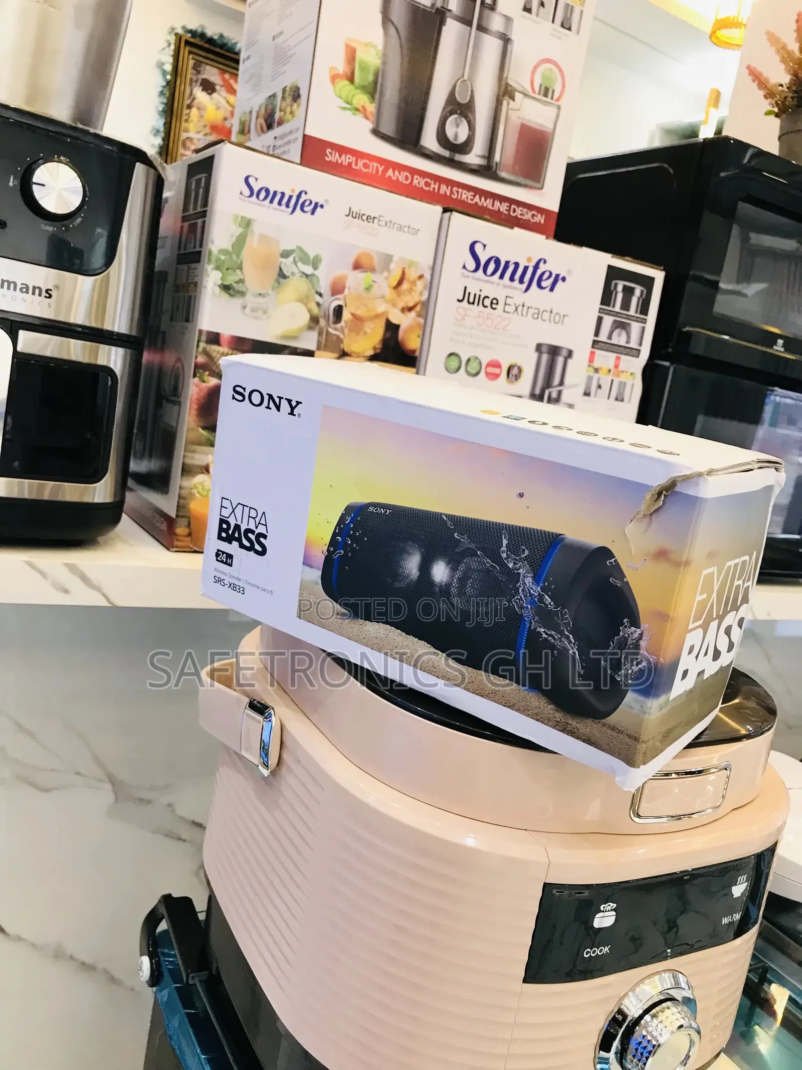 Essential Electric Bluetooth Wireless Speaker SRS-Xb33 Sony