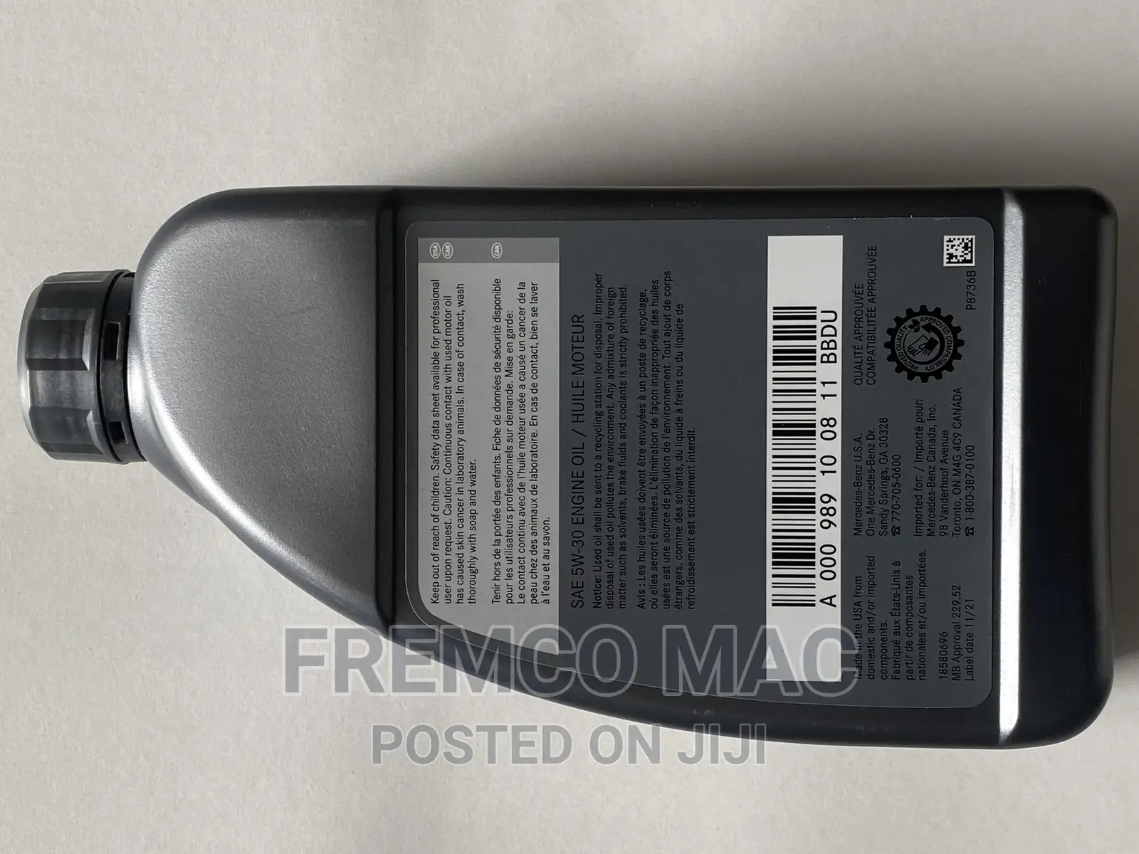 Genuine Mercedes-Benz Engine Oil (5w-30) 1L