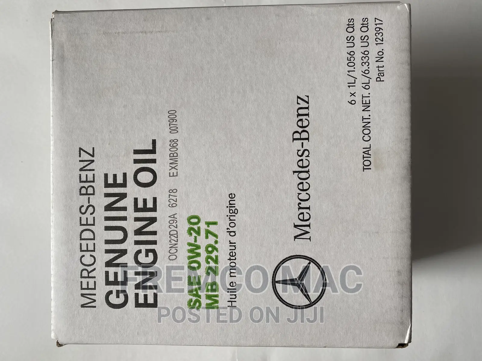 Genuine Mercedes-Benz Engine Oil (0w-20) 1L