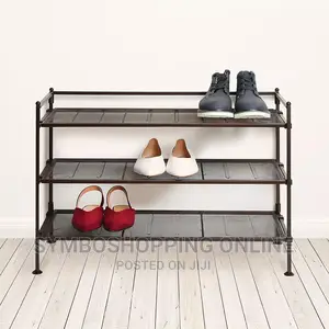 Berkley Jensen Heavy Duty 3-tier Utility And Shoe Rack