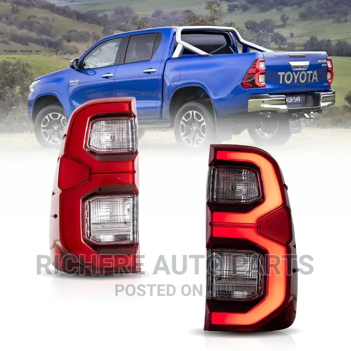 Toyota Hilux 2020-2021 Tail Light