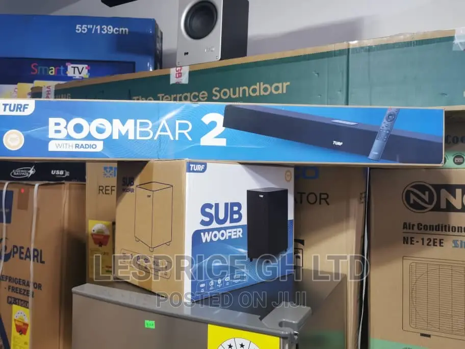 Turf Boom Bar2- Sound Bar+Sub Woofer
