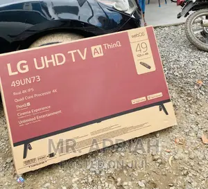 Real LG 49 Inch Uhd Smart Led Tv(49UN7340)Black.
