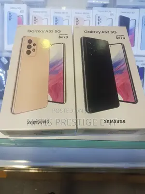 New Samsung Galaxy A53 5G 128 GB Gold
