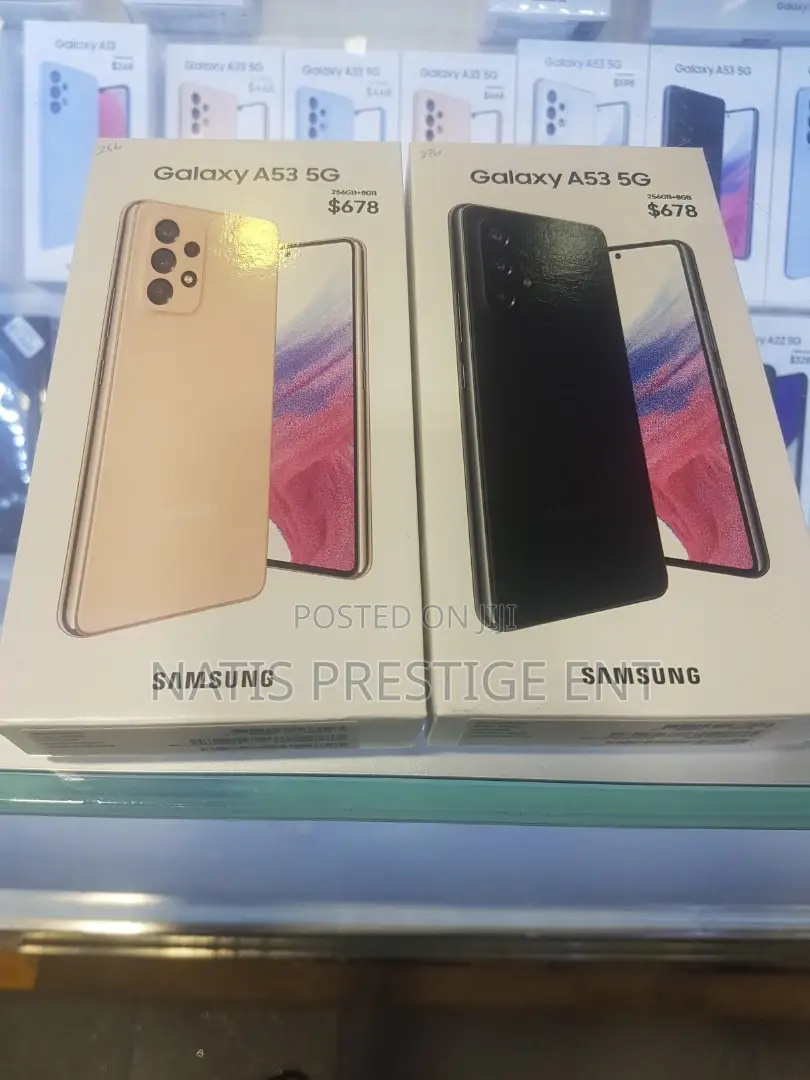New Samsung Galaxy A53 5G 128 GB Gold