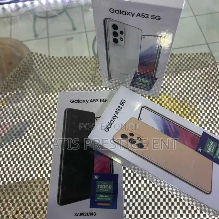New Samsung Galaxy A53 5G 128 GB Gold