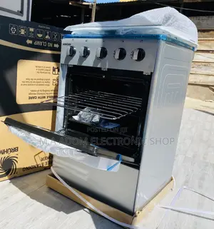 Quality Yet Affordable Bruhm 4 Gas Burner + Oven BGC 5540IF.
