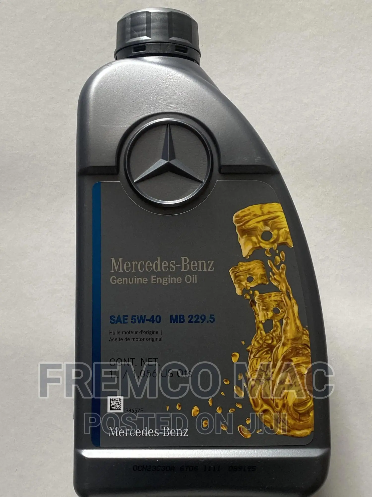 Genuine Mercedes-Benz Engine Oil (5w-40) 1L