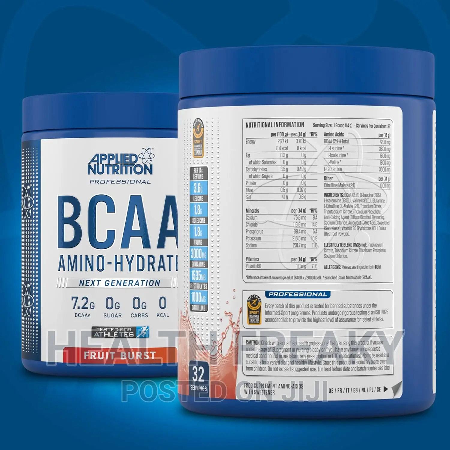 Bcaa Amino Hydrate Muscle Fuel Energy Recovery Growth