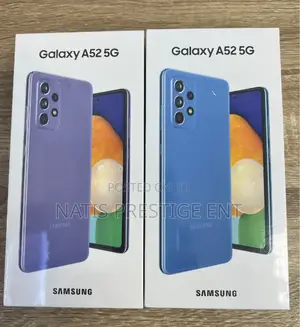 New Samsung Galaxy A52 5G 128 GB Blue