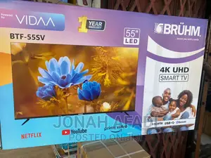 Bruhm 55inch Uhd Smart and Satellite