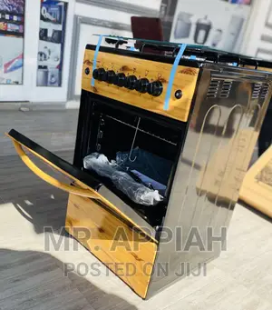 Quality Volcano Wooden 4 Gas Burner With Oven Grill.