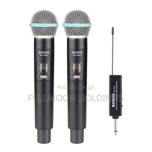Bomge 260U 2 Uhf Dual Wireless Microphone