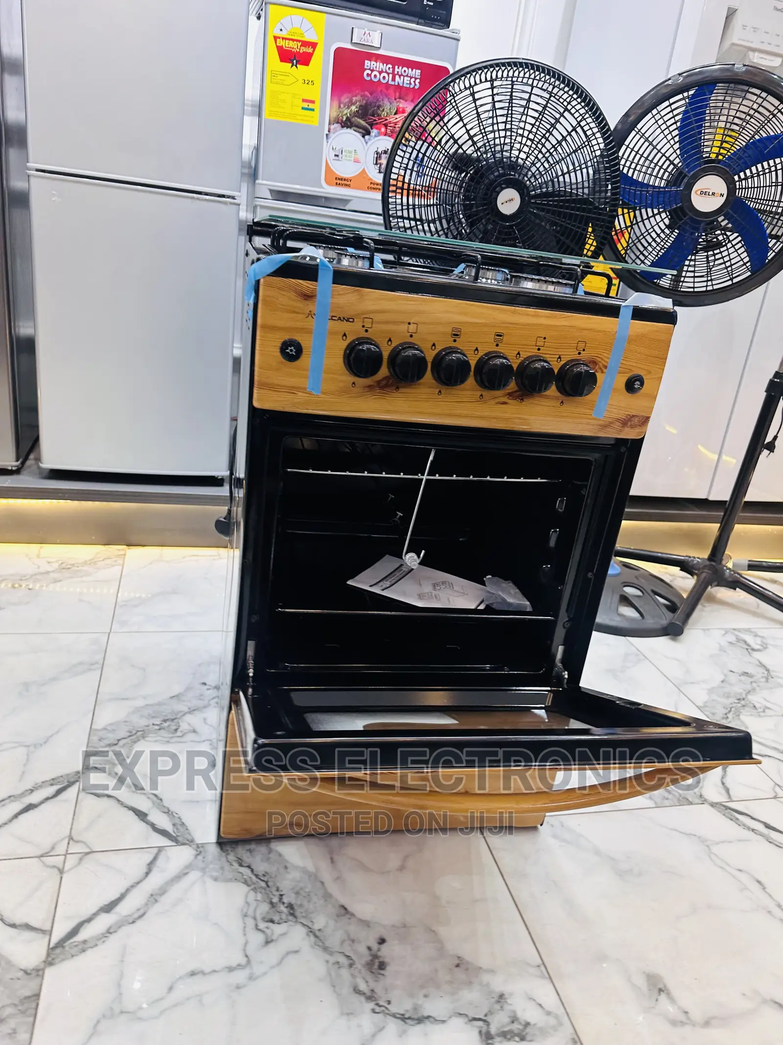 Turbo Flame  Gas Light Wooden Grill 4burner Oven L
