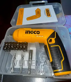 Lithium-Ion Industrial Cordless Ingco Screwdriver(Csdli0442)
