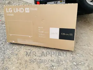 Brand New LG 55uq7500 55 Inch Real LED Tv M(Black)