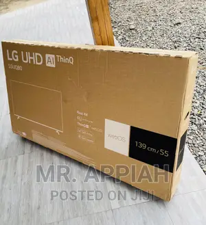 Sealed in Box Lg 55” Uhd Smart Led Tv(55uq7500)Black