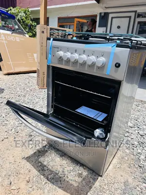Chefs Choice Gas Cooker Oven 4burner 50/50 Grey