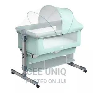 Bedside Bassinet With Net and Swing