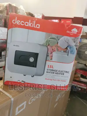 Decakila 15L Electric Storage Water Heater