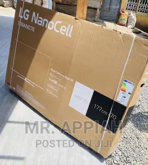 Fast and Efficient LG 70” Nanocell Real Smart Tv(70NANO763)