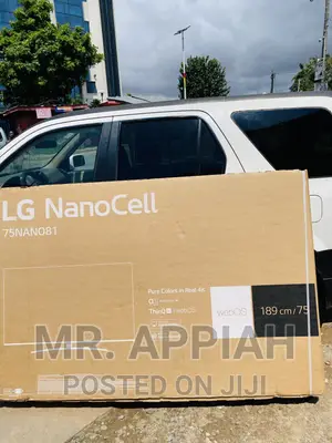 Sealed in Box  LG 75 Inch Nanocell HD Smart Tv 75NANO81.