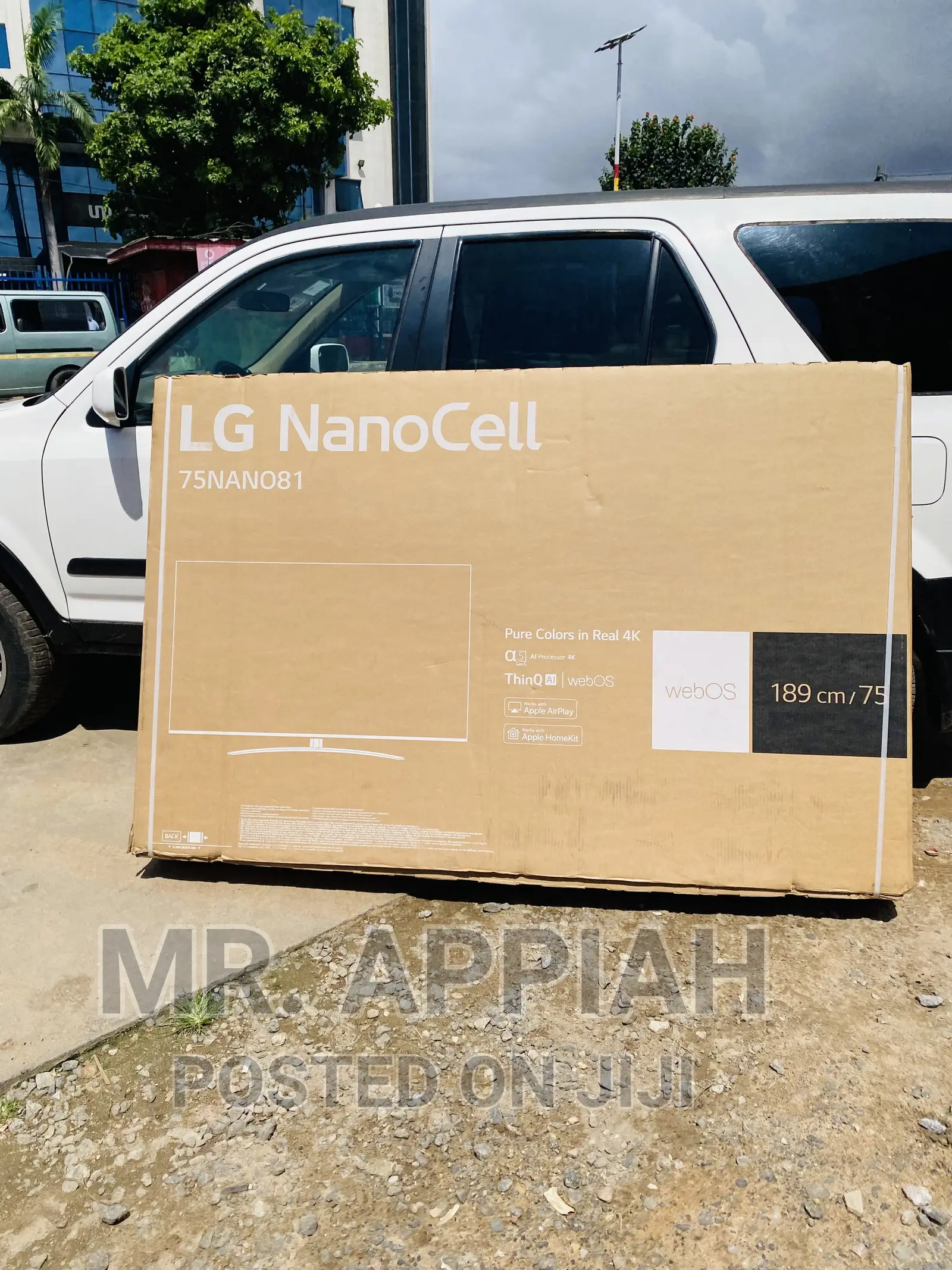 Sealed in Box  LG 75 Inch Nanocell HD Smart Tv 75NANO81.