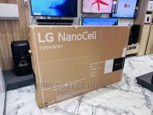 Get New Lg UHD Smart 75”Nano81 Glossy Tv 