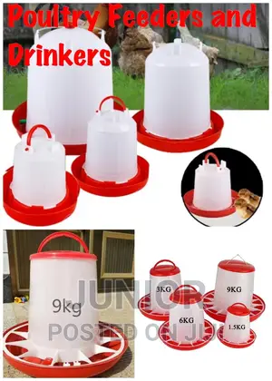 Poultry Feeders and Drinkers Different Types and Capacities