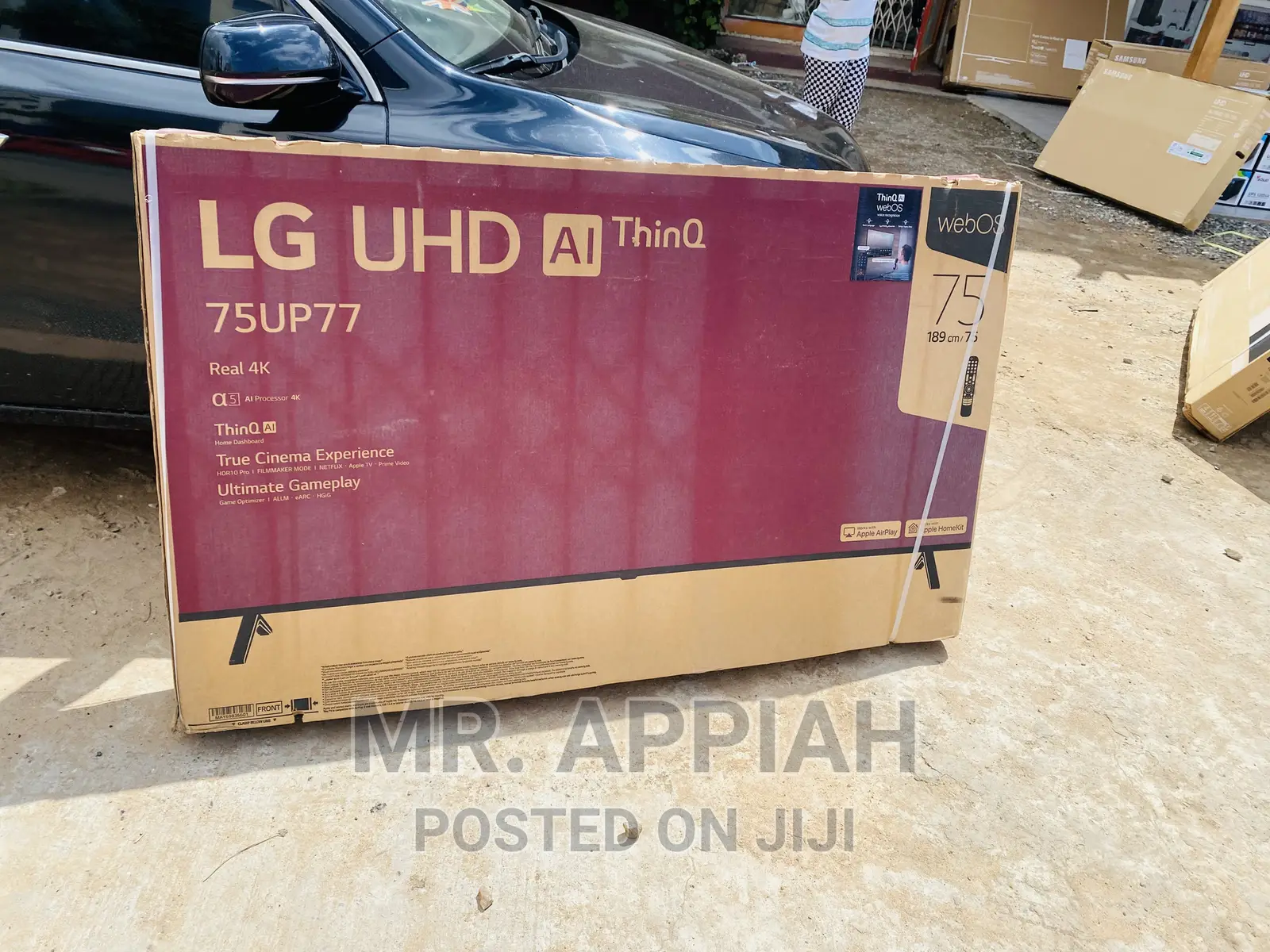 Latest and Durable LG 75” Uhd Real Smart Tv(75up7760)