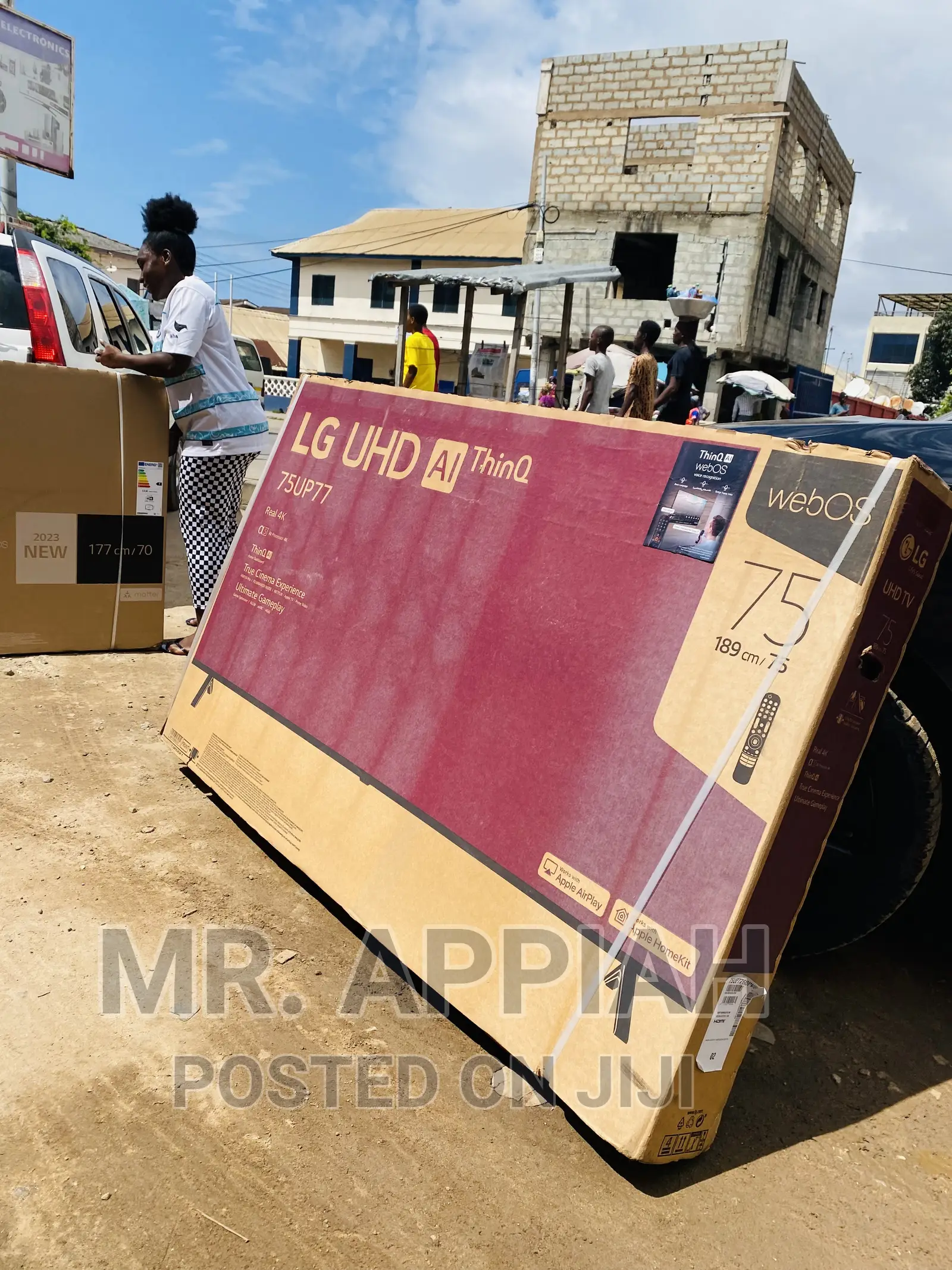 Latest and Durable LG 75” Uhd Real Smart Tv(75up7760)