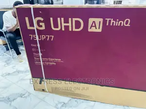 Edgeless Design UHD Smart Lg 75”UP7760 Tv 