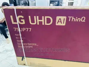 Astonish New Lg UHD Smart 75”Up7770 Tv