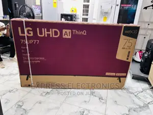 Slim Sleek UHD Smart Lg Glossy 75”Up7760 Tv