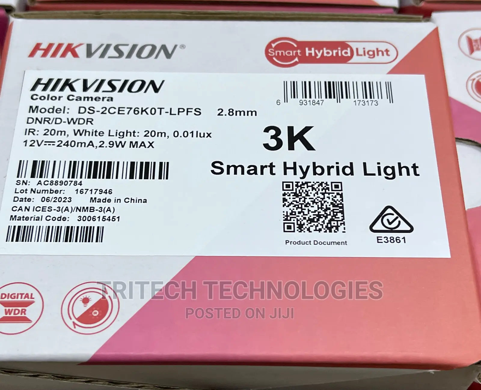 Hikvision Indoor 5mp Full Color With Sound Ds-2ce76kot-LPFS