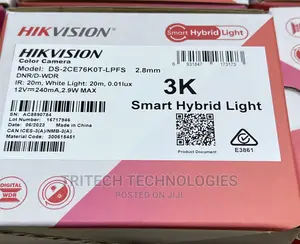 Hikvision Indoor 5mp Full Color With Sound Ds-2ce76kot-LPFS
