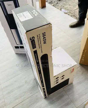 Authentic TCL S643W 3.1channel Sound Bar System(Black) 