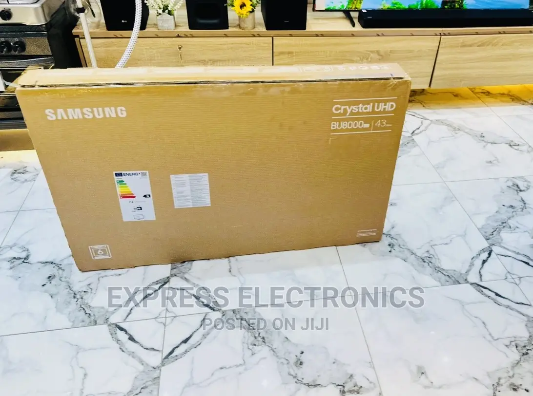 Look  Very Nice  Samsung 43”Bu8072 UHD Smart Tv 