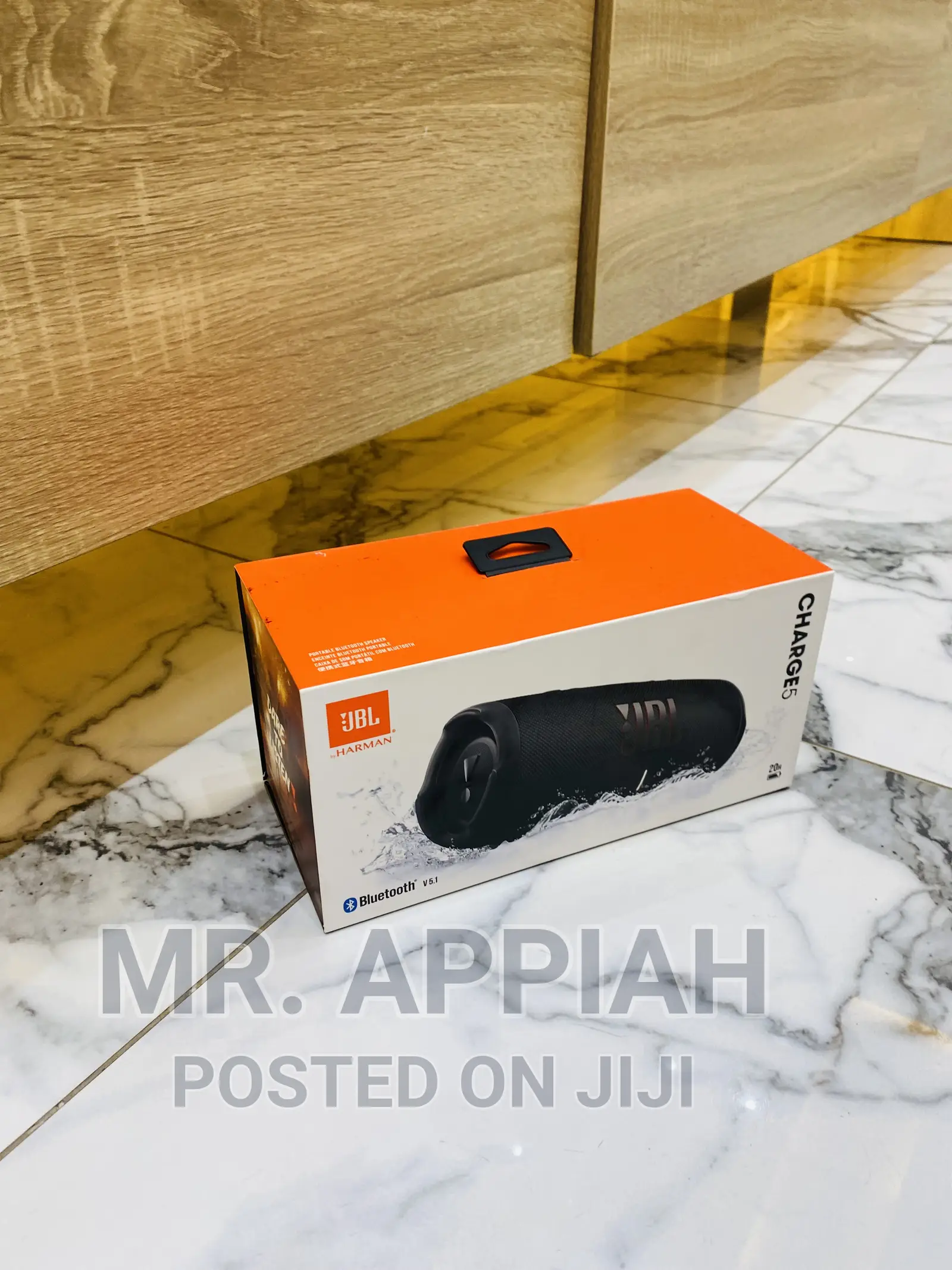 Enjoy Great Music on JBL Charge 5 Waterproof Speaker.