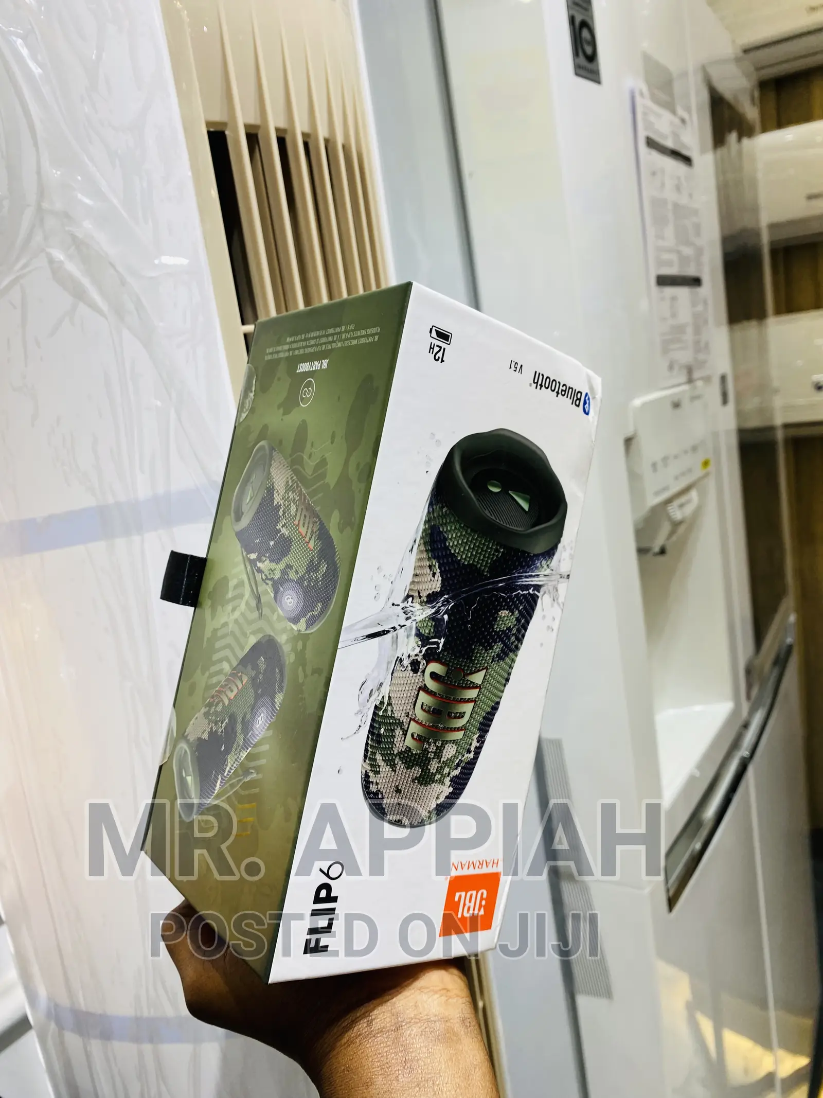 Enjoy Great Music on JBL Flip 6 Portable Waterproof Speaker