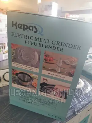 Kepas~Fufu 6L Grinder Easy to Prepare