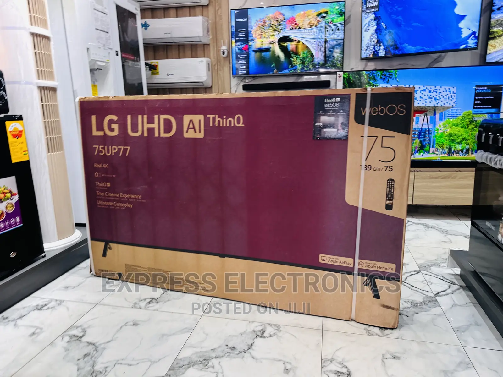 Film  Maker True Colors UHD Smart Lg Up7760 75” Tv 