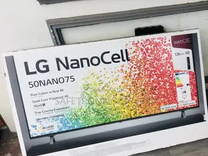 UHD Crystal LG Nano75 Glossy LED Nanocell 50 Inches Tv 