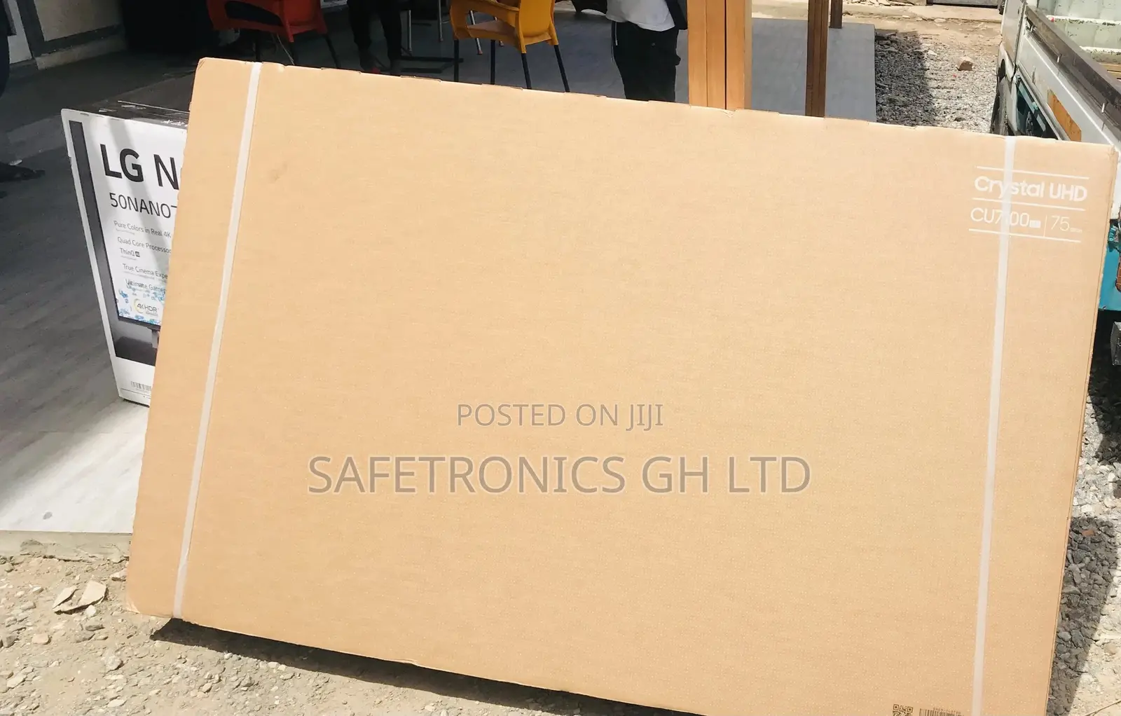 Lastest Cu71 Samsung LED 75” Smart Glossy UHD Slim Tv 