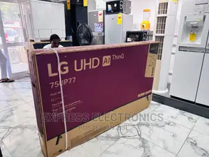 Sleek and Stylish Tv Lg UHD Smart Up7760 75”