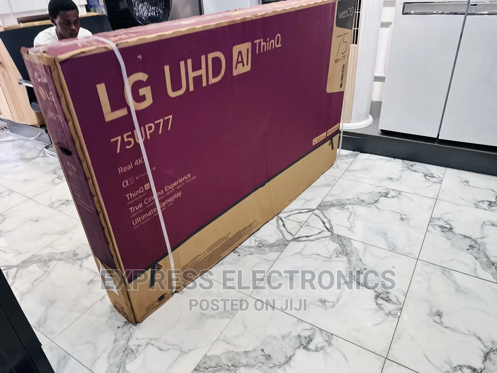 Elevate Your Entertainment UHD Smart 75”Up7760 Tv 