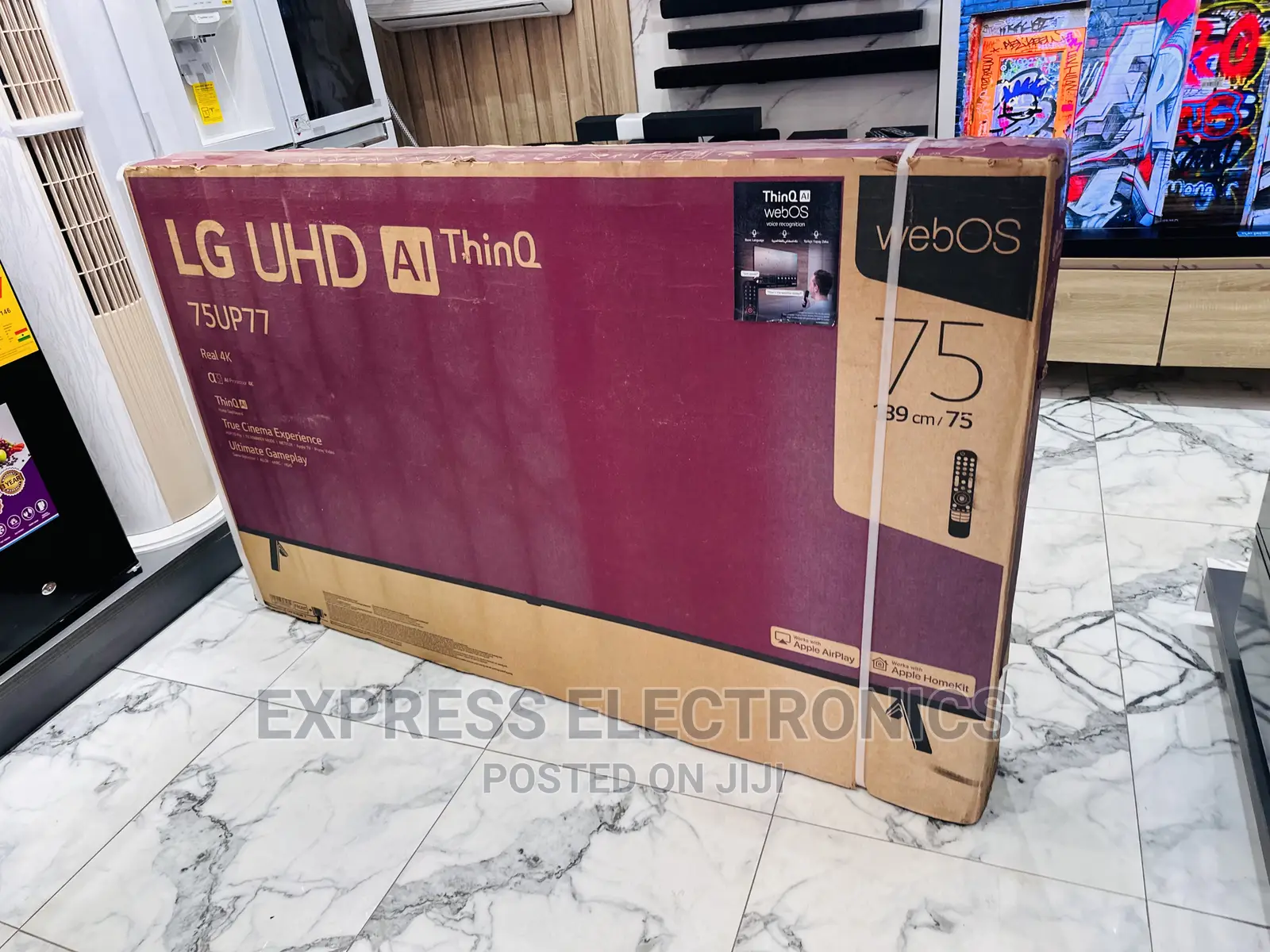 Elevate Your Entertainment UHD Smart 75”Up7760 Tv 