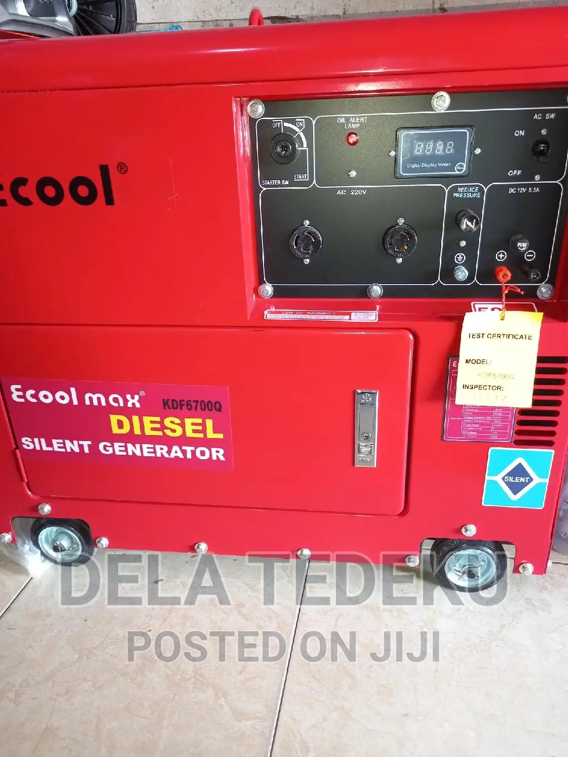 16hp 5.5kva Diesel Generator